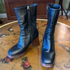 Feners Le Retro Noir Boots